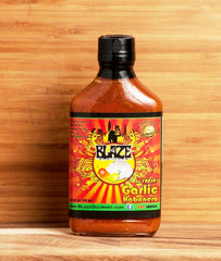 BACK IN STOCK - Blaze Gourmet Garlic Habanero Hot Sauce