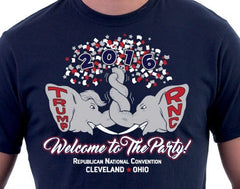RNC 2016 Convention in Cleveland, OH.. "Welcome to the Party!" (XXL)