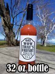 WOW That's Fresh! - By the Case (12) - Shrimp & Crab Bloody Mary Mix