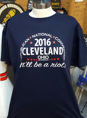 2016 RNC Cleveland, T-Shirt (Medium, Navy Blue)