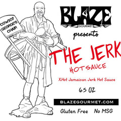 OUT OF STOCK - Blaze Gourmet "The Jerk" ... Jamaican Jerk Hot Sauce